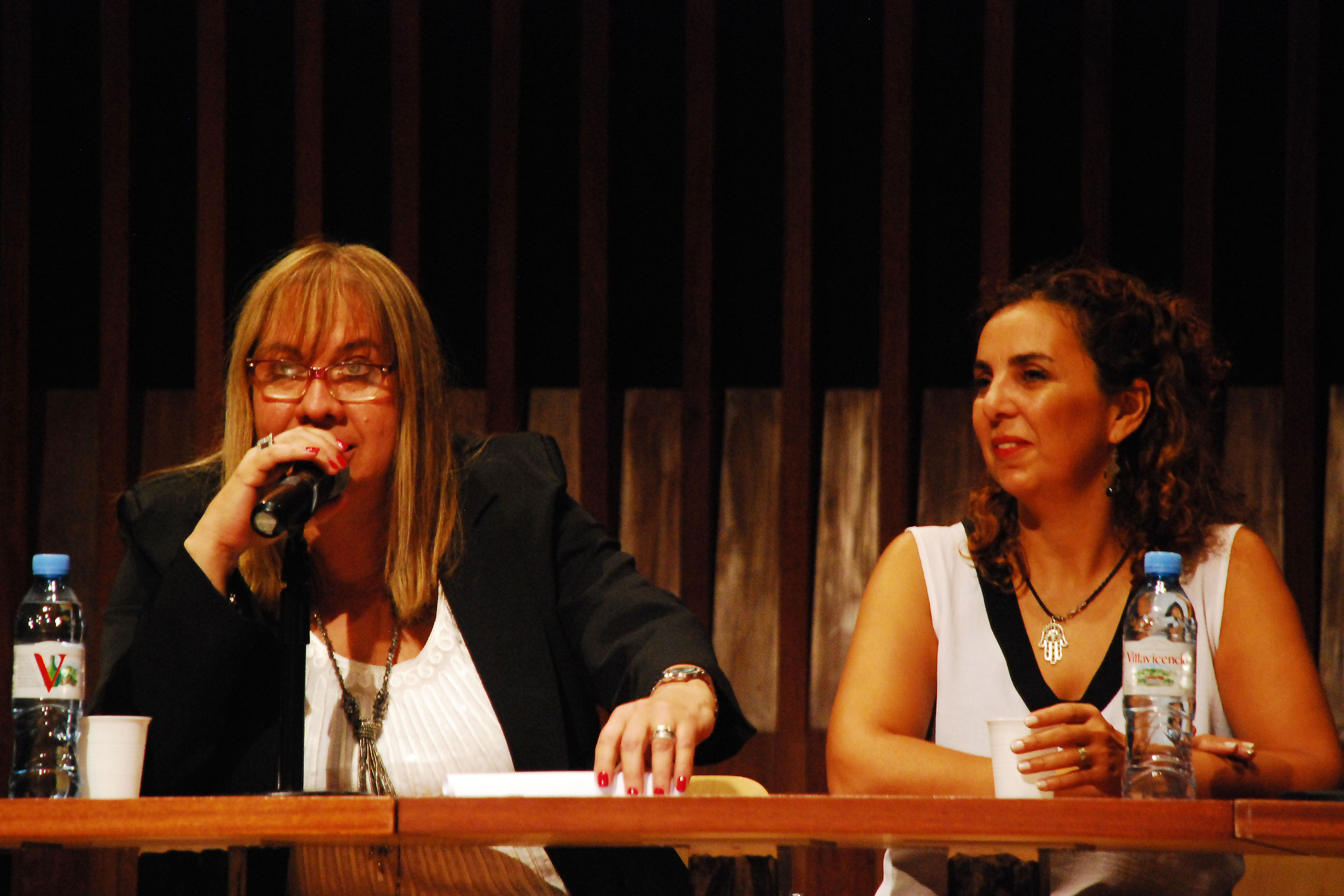  María Silvia Lacorazza y Carolina Scondras