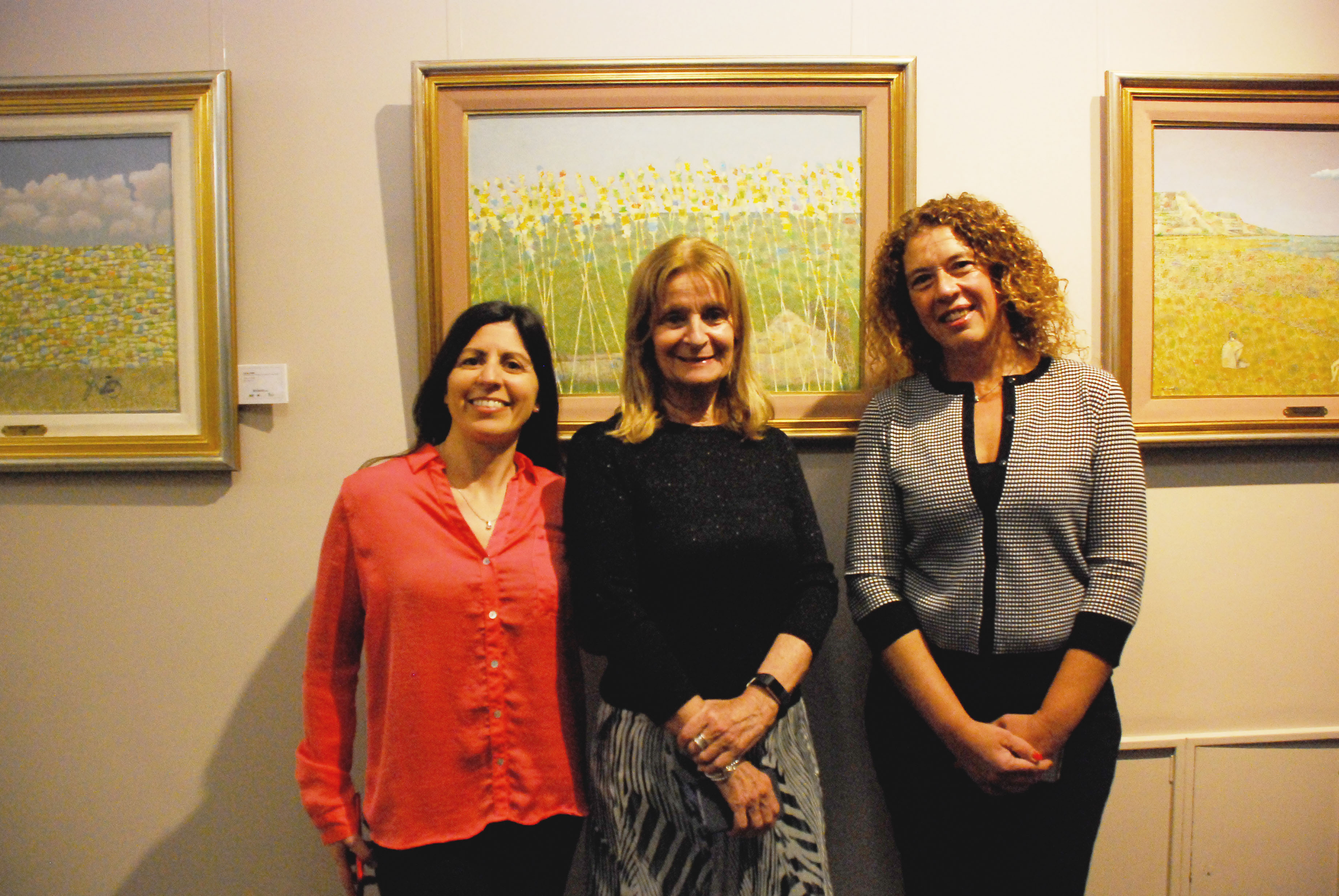 Lic. Silvina Ávila Paz, Lic. Graciela Perrone y Lic. Silvia Breiburd