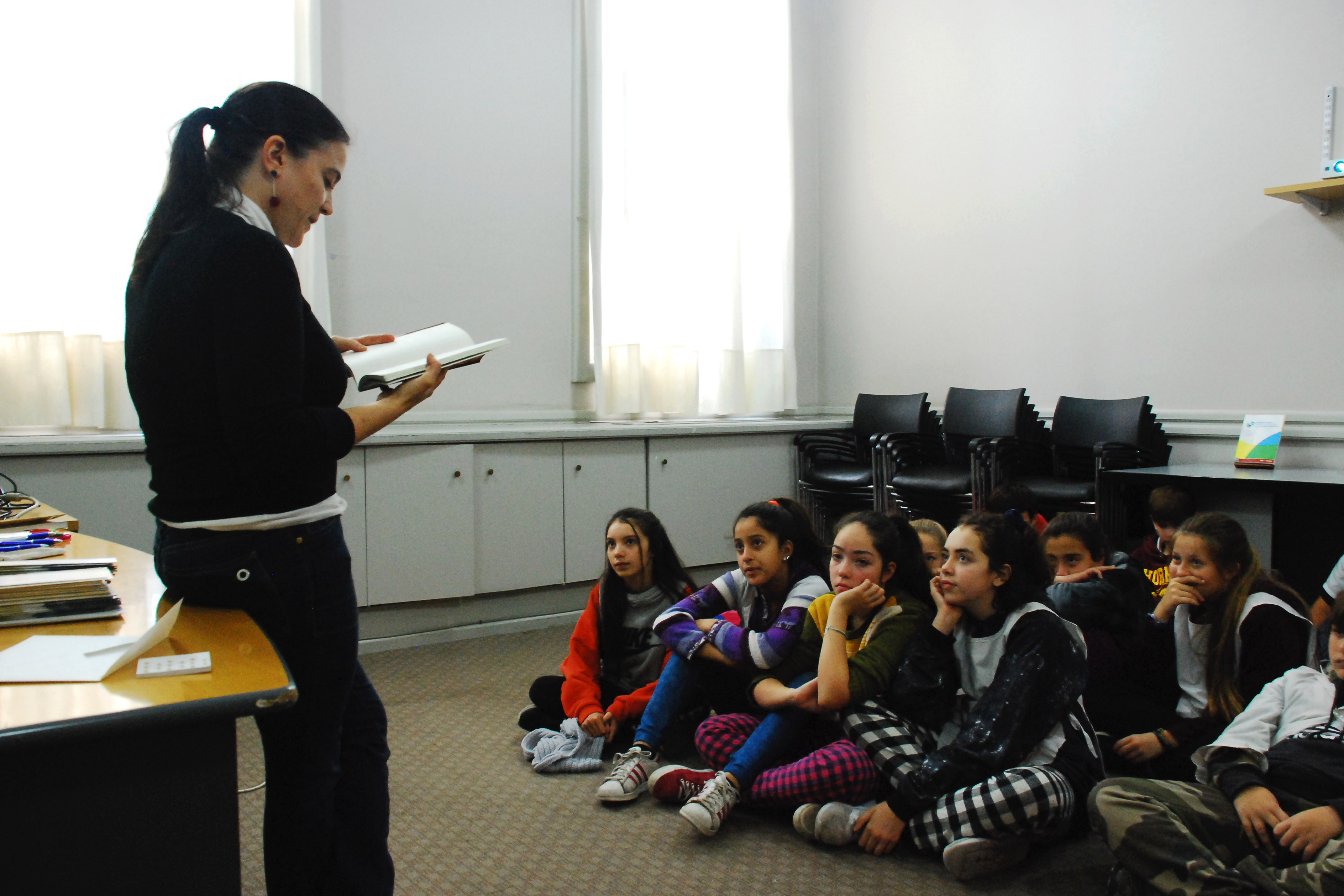 Taller en el que se trabajó a partir de la lectura de distintas cartas pertenecientes a textos literarios diversos